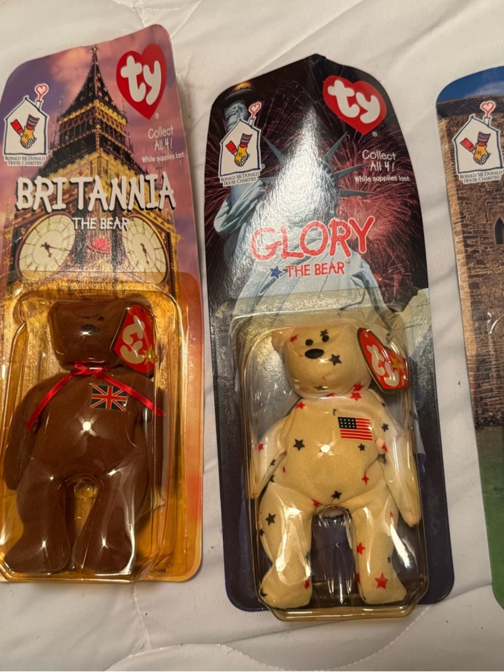 Ty Glory The Bear Plushes